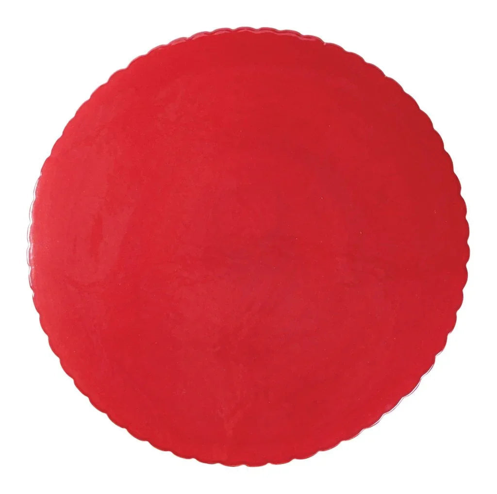 Seasonal Living Flute Ceramic Round Patio Accent Table
