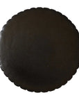 Seasonal Living Flute Ceramic Round Patio Accent Table