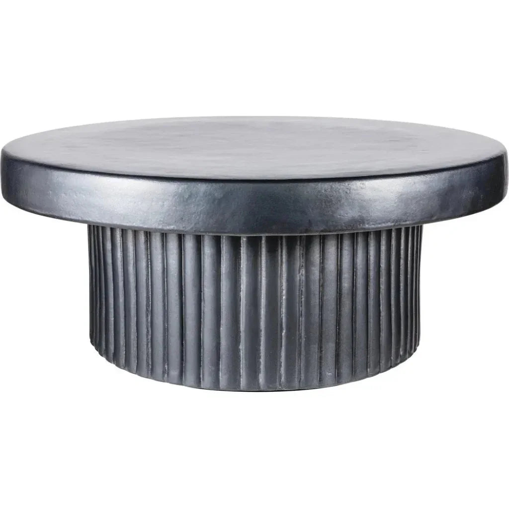 Seasonal Living Flute Coffee Table - Grey Outdoor Coffee Table