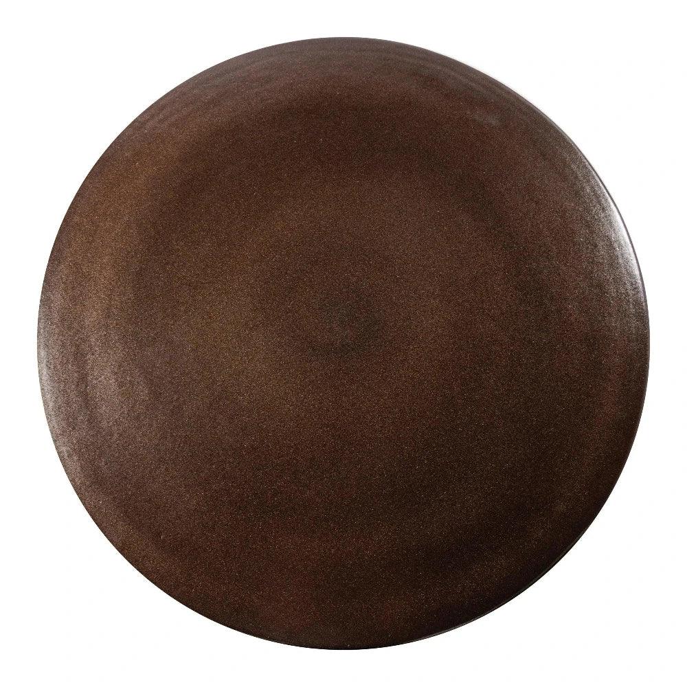 Seasonal Living Flute Coffee Table - Pyrite Brown Outdoor Coffee Table