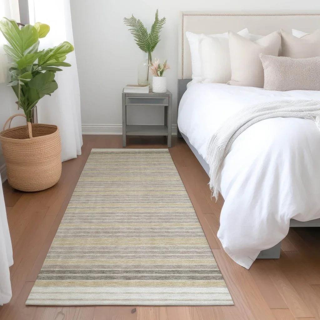 LOOMLAN Rugs Formelle Ivory Washable Indoor-Outdoor Rug