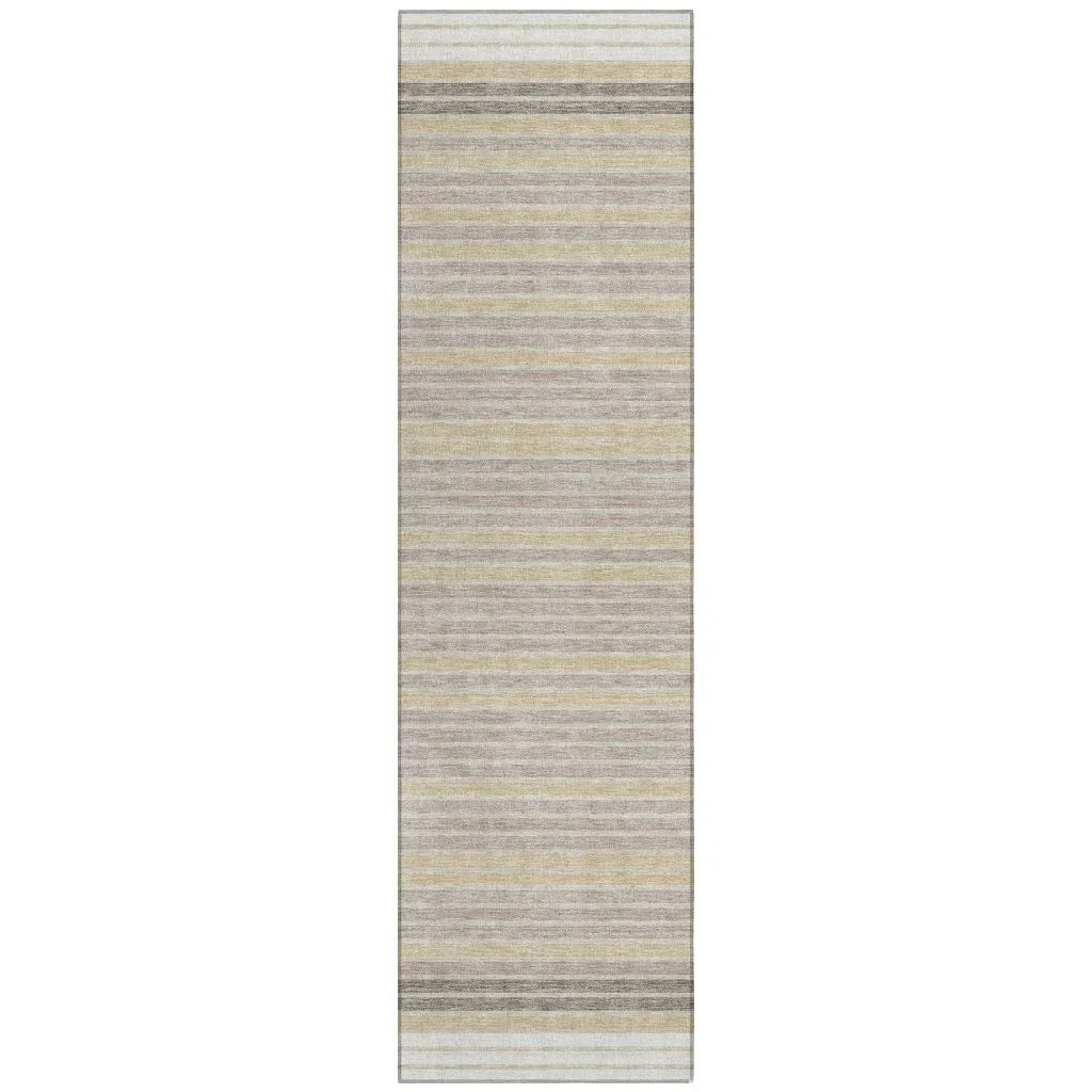 LOOMLAN Rugs Formelle Ivory Washable Indoor-Outdoor Rug