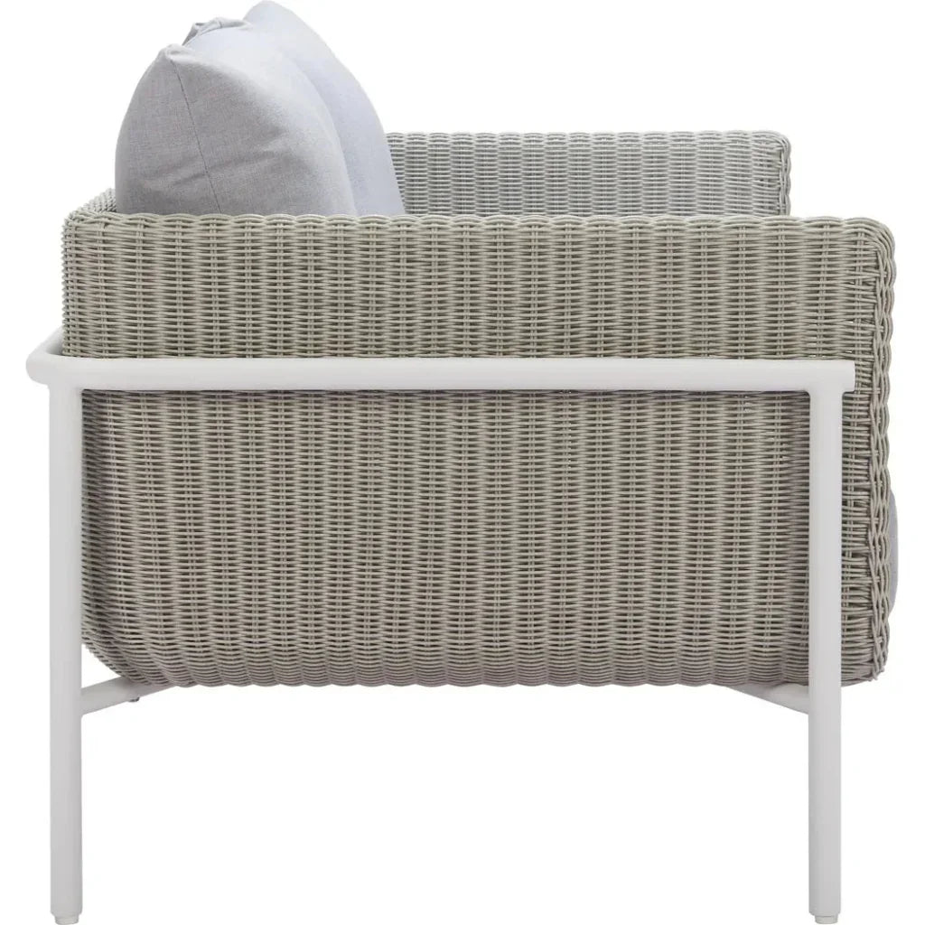 Frais Gray Loveseat - LOOMLAN - Zuo Modern - Outdoor Sofas & Loveseats