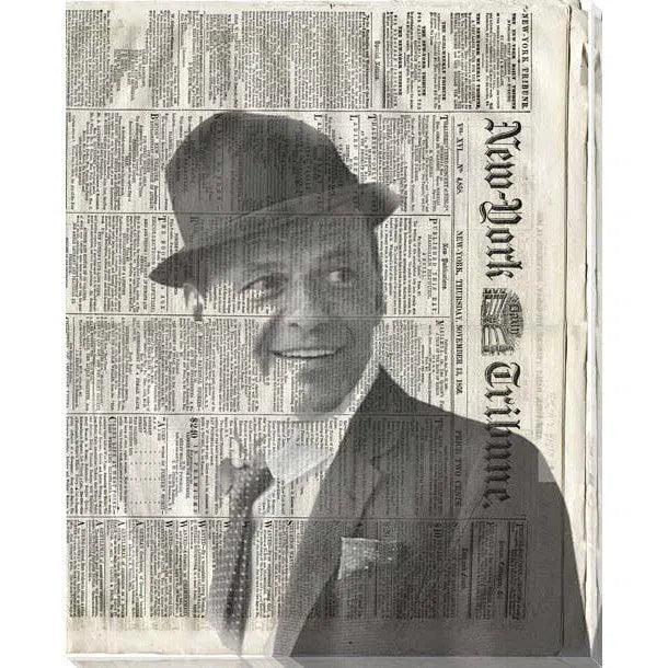 LOOMLAN Frank Sinatra Canvas Art Indoor Outdoor Canvas