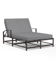 La Jolla Sunbrella Double Outdoor Chaise