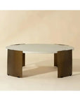 SUNPAN Gallus Concrete  Outdoor Round Coffee Table