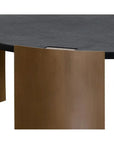 SUNPAN Gallus Concrete  Outdoor Round Coffee Table