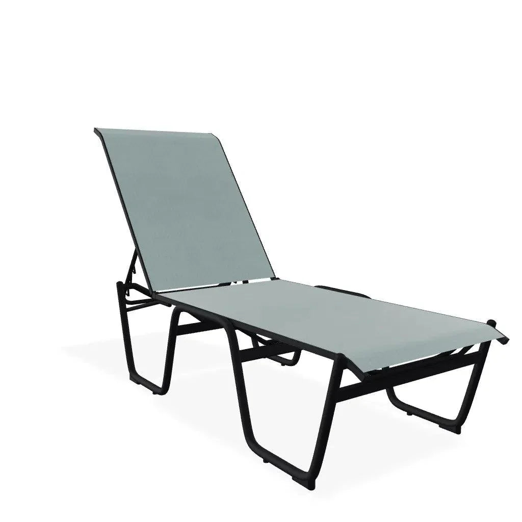 Telescope Gardenella Sling 16" Lay-flat Stacking Chaise