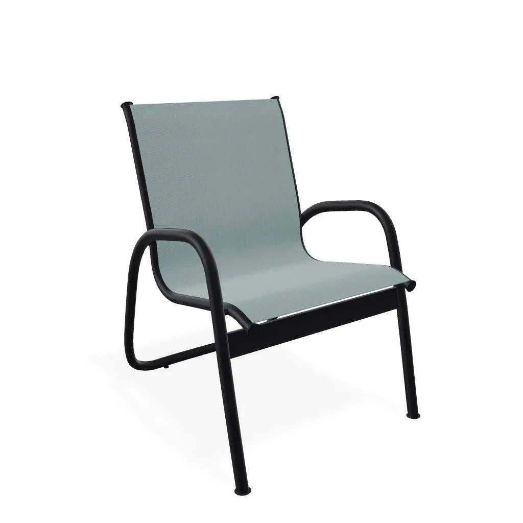 Telescope Gardenella Sling Stacking Arm Chair
