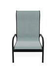 Gardenella Sling Stacking Poolside Chair - LOOMLAN - Telescope - Outdoor Accent Chairs