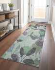 Gemelis Green Washable Indoor - Outdoor Rug - LOOMLAN - LOOMLAN Rugs - Outdoor Rugs
