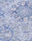 LOOMLAN Rugs Geneva Blue Washable Indoor-Outdoor Rug