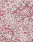 LOOMLAN Rugs Geneva Pink Washable Indoor-Outdoor Rug