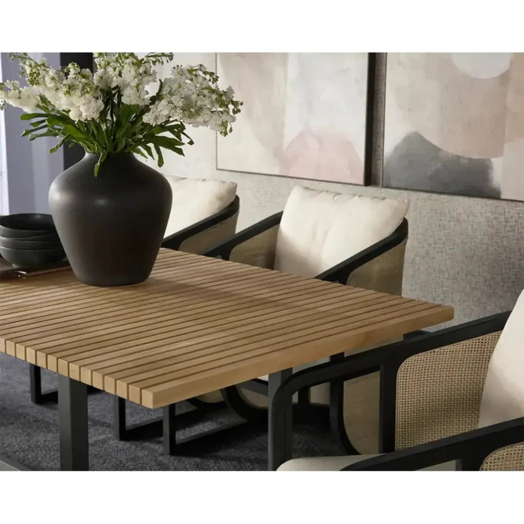 SUNPAN Geneve Aluminum Outdoor Dining Table