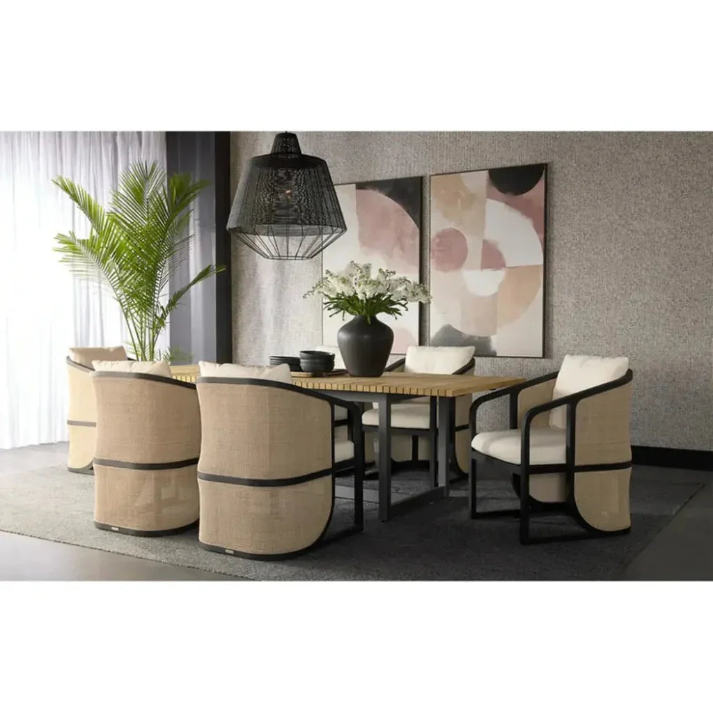 SUNPAN Geneve Aluminum Outdoor Dining Table