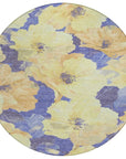 LOOMLAN Rugs Glamore Gold Washable Indoor-Outdoor Rug