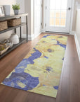 LOOMLAN Rugs Glamore Gold Washable Indoor-Outdoor Rug