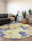 LOOMLAN Rugs Glamore Gold Washable Indoor-Outdoor Rug