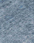 LOOMLAN Rugs Glenra Blue Washable Indoor-Outdoor Rug