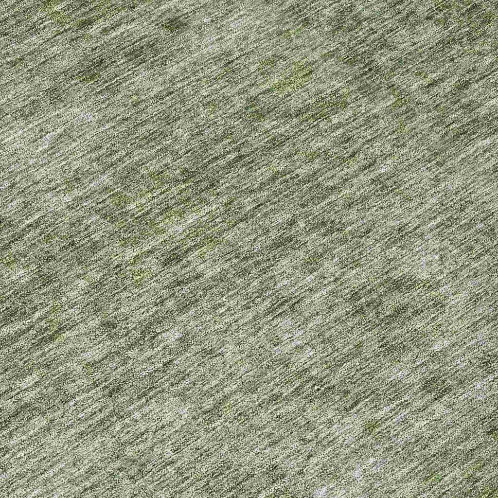 LOOMLAN Rugs Glenra Green Washable Indoor-Outdoor Rug