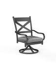 Monterey Swivel Outdoor Dining Chair 2PC