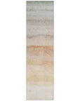LOOMLAN Rugs Goldira Orange Washable Indoor-Outdoor Rug