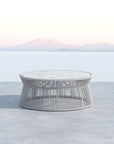 Miami Marble And Rope Outdoor Coffee Table