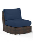 Montecito Sunbrella Armless Outdoor Club Chair