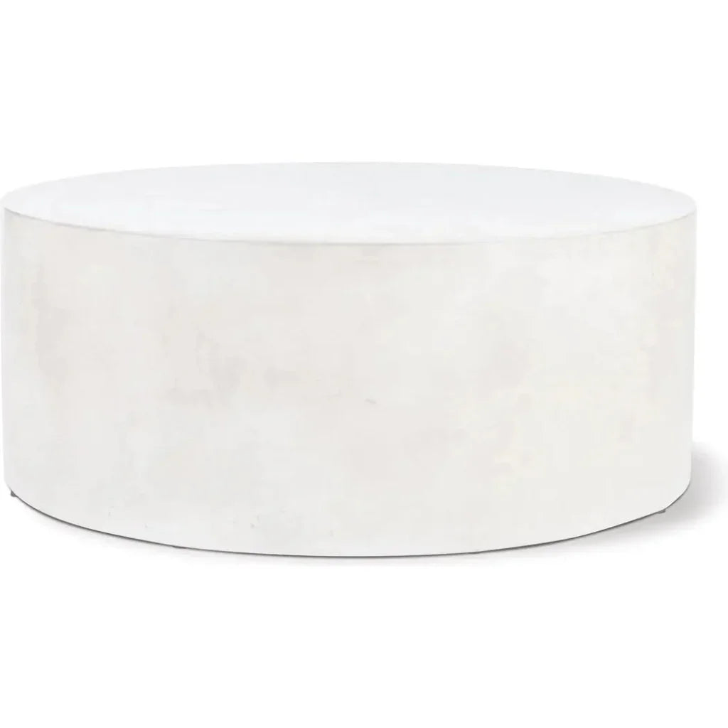Seasonal Living Grand Louis Coffee Table - White Outdoor Coffee Table