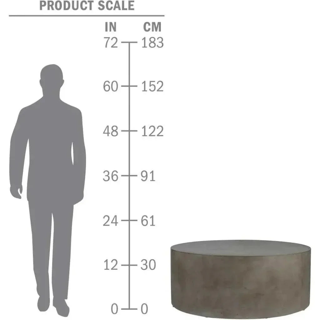 Seasonal Living Grand Louis   Slate Grey Outdoor Coffee Table