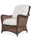 Grand Traverse 3Pc Set Lounge Chair Table & Ottoman - LOOMLAN - Lloyd Flanders - Outdoor Lounge Sets