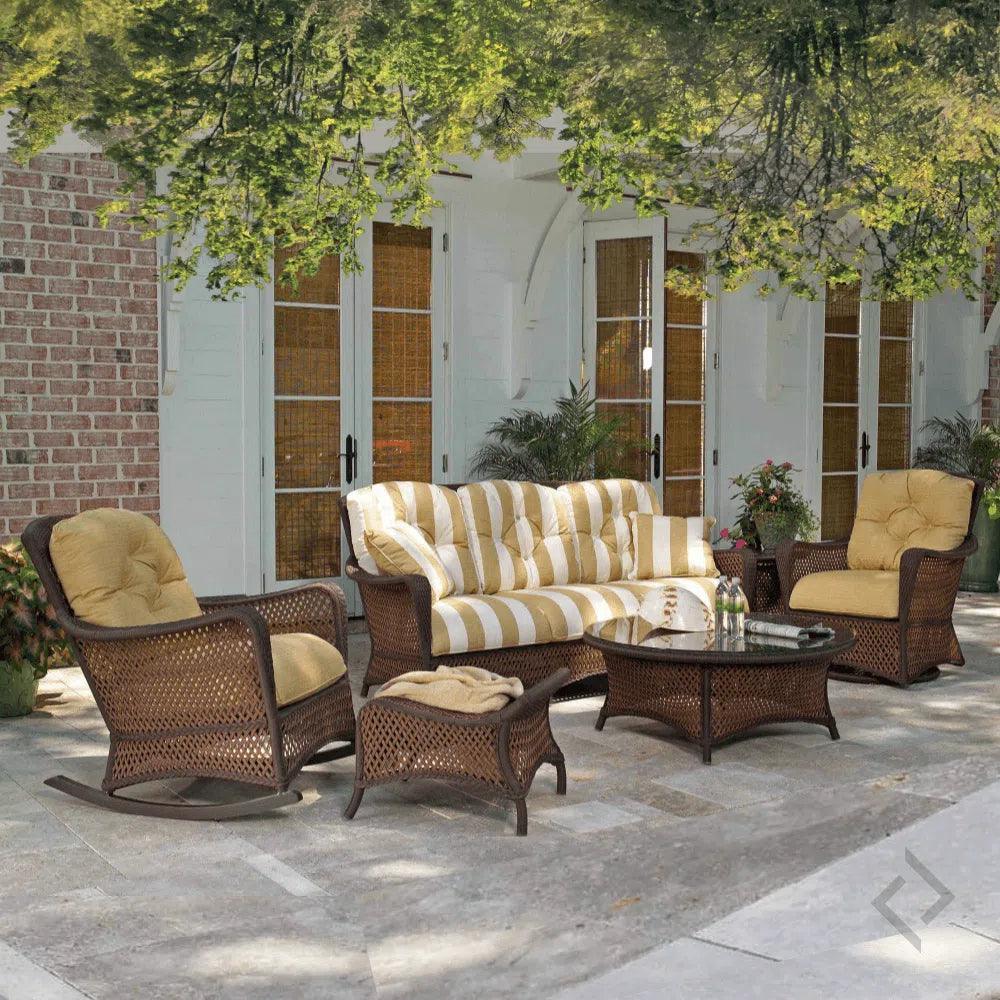Grand Traverse Lounge Rocker Chair Sunbrella Cushions - LOOMLAN - Lloyd Flanders - Outdoor Lounge Chairs