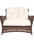 Grand Traverse Outdoor Chair & A Half Ottoman Set - LOOMLAN - Lloyd Flanders - Outdoor Lounge Sets