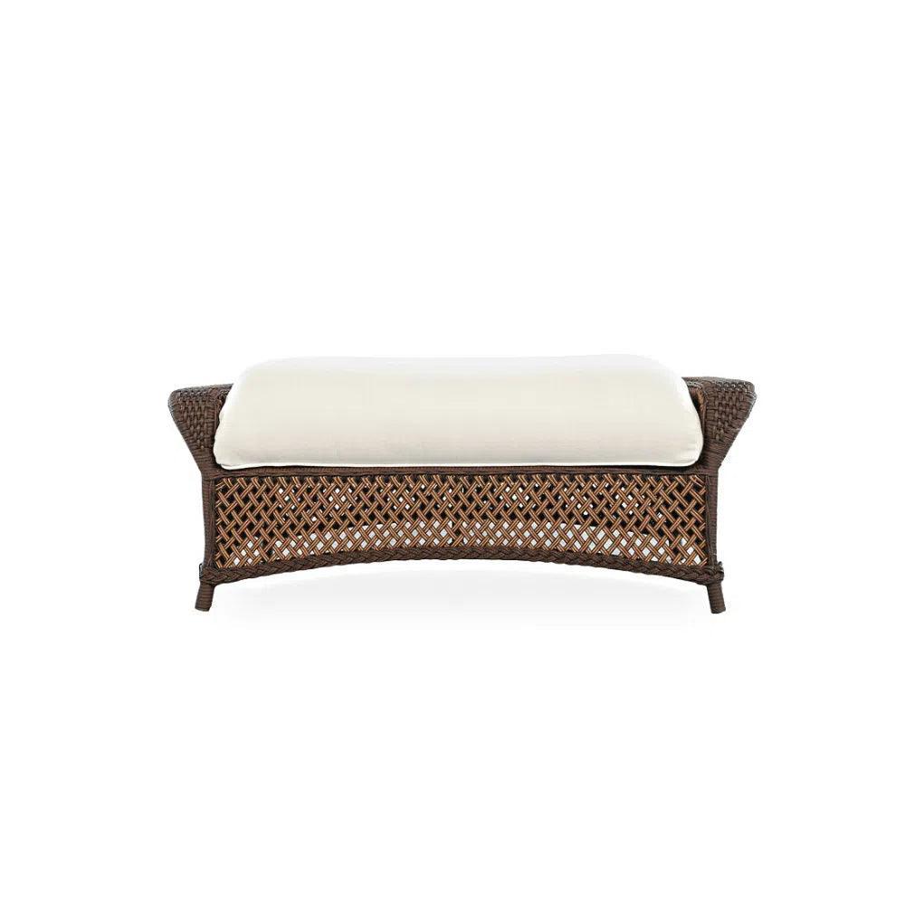 Grand Traverse Outdoor Chair &amp; A Half Ottoman Set - LOOMLAN - Lloyd Flanders - Outdoor Lounge Sets