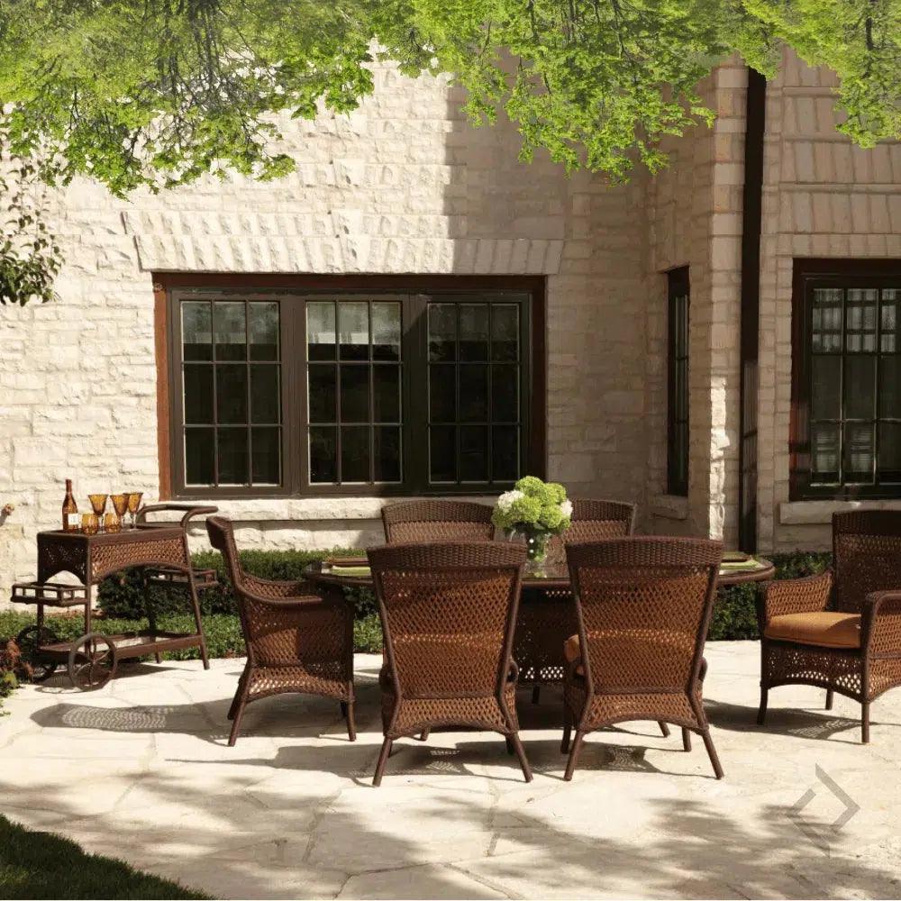 Lloyd Flanders Grand Traverse Outdoor Furniture Patio Bar Cart