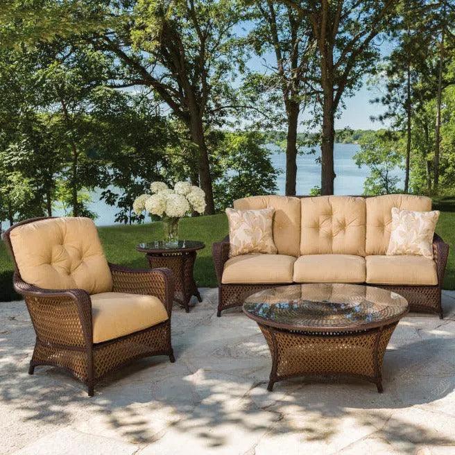 Grand Traverse Outdoor Lounge Chair Sunbrella - LOOMLAN - Lloyd Flanders - Outdoor Lounge Chairs