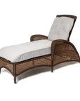Lloyd Flanders Grand Traverse Patio Chaise Lounge Sunbrella Cushions