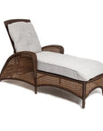 Lloyd Flanders Grand Traverse Patio Chaise Lounge Sunbrella Cushions