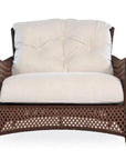 Grand Traverse Patio Lounge Chair & A Half Sunbrella - LOOMLAN - Lloyd Flanders - Outdoor Lounge Chairs