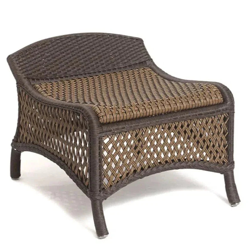 Lloyd Flanders Grand Traverse Patio Ottoman Outdoor Furniture