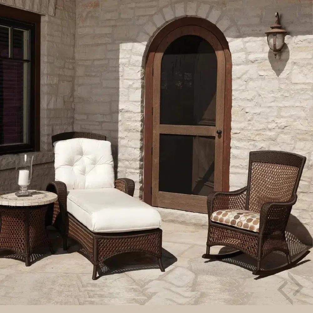 Lloyd Flanders Grand Traverse Porch Rocker Sunbrella Cushions