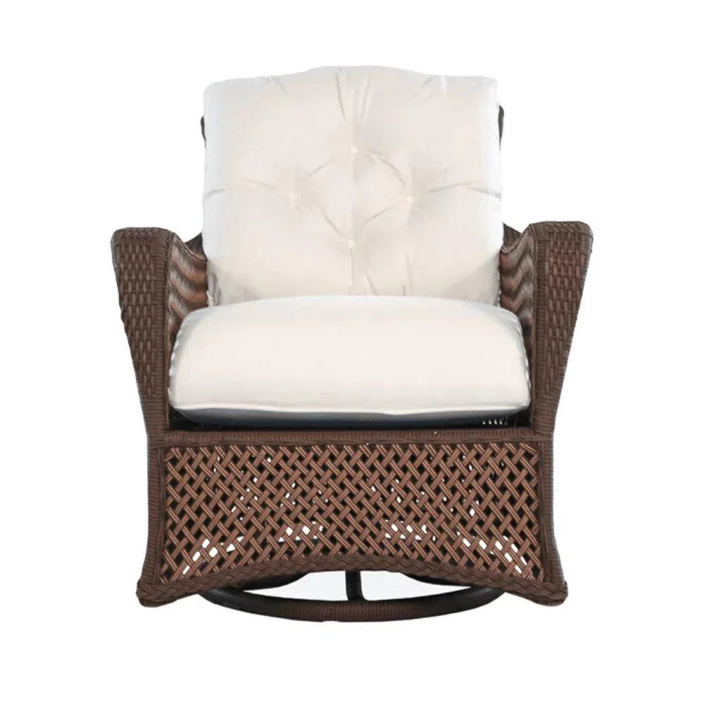 Grand Traverse Swivel Glider Lounge Chair Sunbrella - LOOMLAN - Lloyd Flanders - Outdoor Lounge Chairs