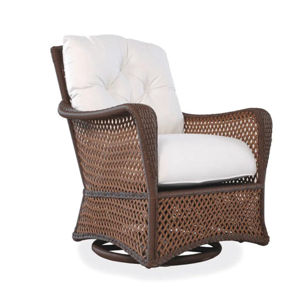 Grand Traverse Swivel Glider Lounge Chair Sunbrella - LOOMLAN - Lloyd Flanders - Outdoor Lounge Chairs