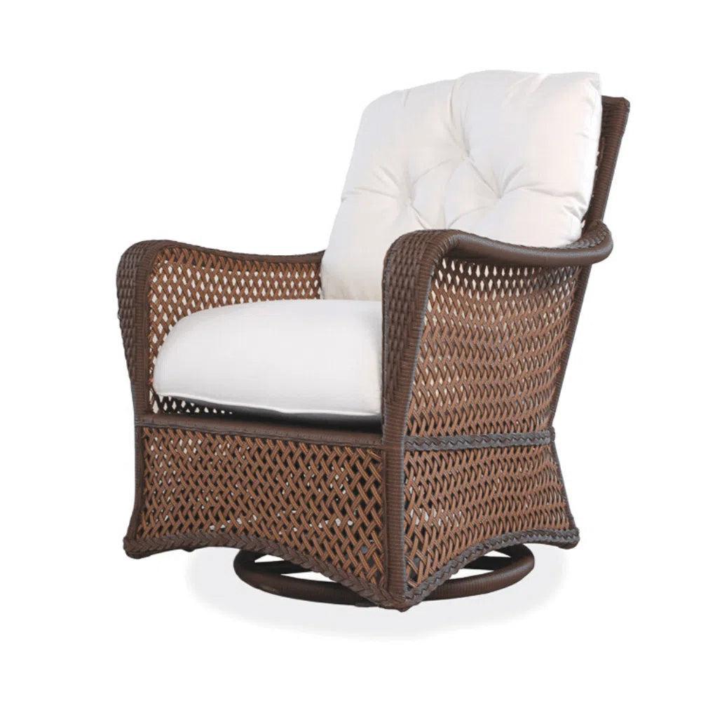 Grand Traverse Swivel Glider Lounge Chair Sunbrella - LOOMLAN - Lloyd Flanders - Outdoor Lounge Chairs