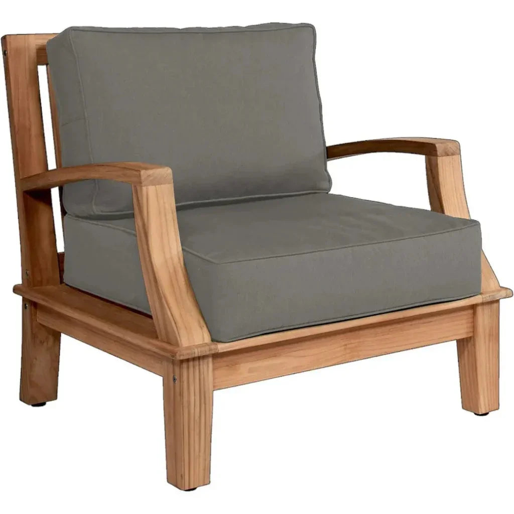 HiTeak Grande 4PC Outdoor Patio Deep Set Sunbrella Cushion