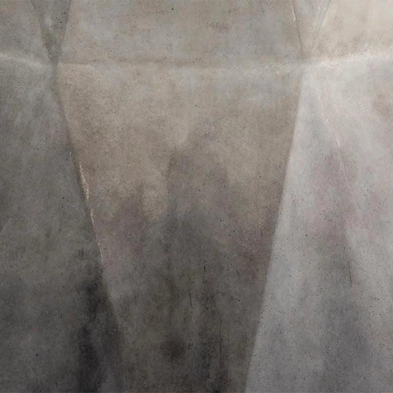 Grey Concrete Prism End Table For Indoor/Outdoor Use - LOOMLAN - SUNPAN - Outdoor Side Tables