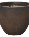 Emissary Gunmetal Ceramic Round Pot