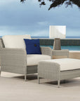 Manhattan Sunbrella Outdoor Ottoman