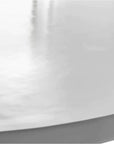 Halo Indoor - Outdoor 60'' Round Dining Table White - LOOMLAN - Artesia - Outdoor Dining Tables