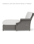 Hamptons Left Chaise Unit Outdoor Patio Furniture - LOOMLAN - Lloyd Flanders - Outdoor Modulars